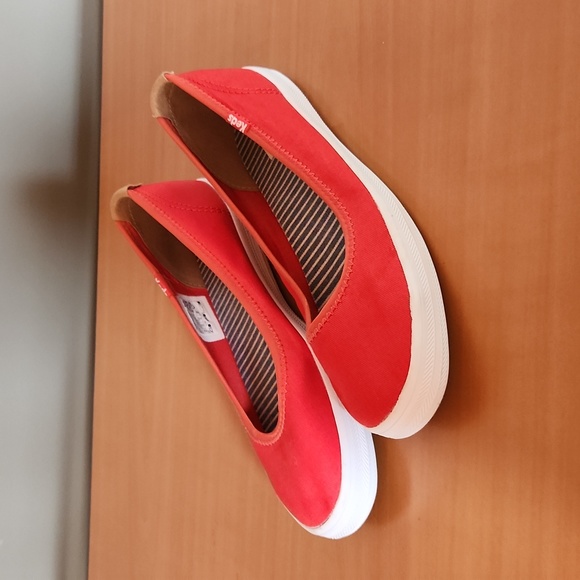 Keds Shoes Keds Womens Red Bryn Ballet Flat Shoe Sneaker Poshmark